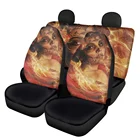 Чехол на сиденье автомобиля День мертвых переднийзадний Чехол на сиденье автомобиля полный комплект черное искусство протектор на сиденье автомобиля универсальный интерьер автомобиля