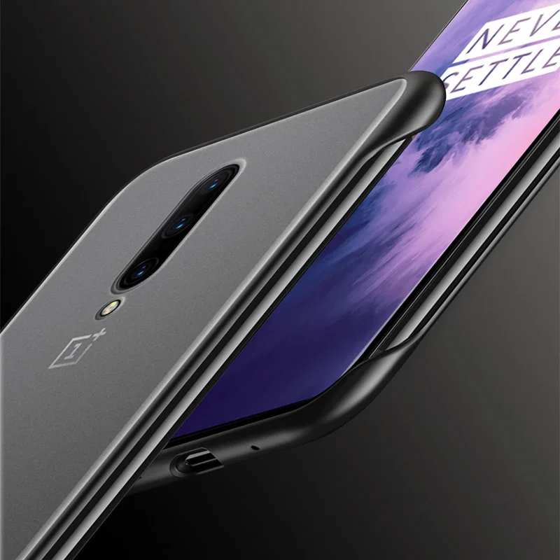 SemgCeKen Бескаркасный бампер с кольцом Прозрачный чехол для oneplus 6 6t 7 pro 7pro oneplus 7 one plus ультра тонкий матовый чехол для телефона