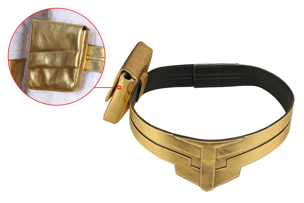 Belt Only На костюм для мальчиков Наряд звездного неба, Энни января Косплэй костюм семь платье Annie Хэллоуин плащ для взрослых Для женщин, юбка и пояс, комплект сапоги - Цвет: Belt Only