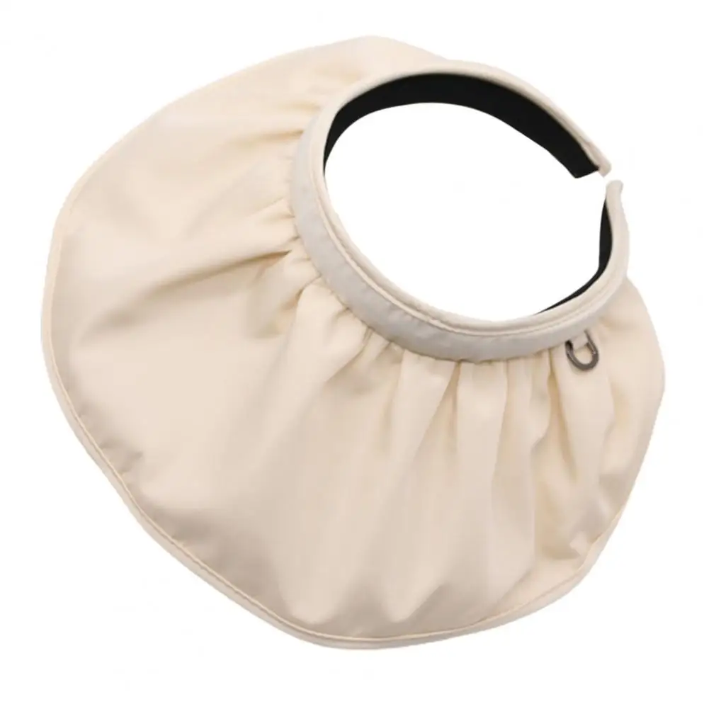 

Sun Hat Wide Brim UV Protection Breathable Adult Empty Top Hat for Outdoor