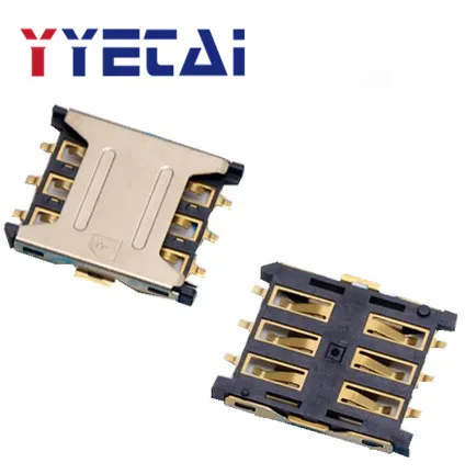YongYeTai подключаемый держатель sim карты 6P micro card deck Бесплатная доставка|Выключатели|