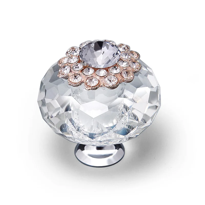 Стеклянная Ручка для спальни шкафа винного ручки ванной комнаты