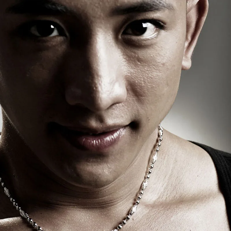 Цепочка Из серебра 100% пробы для мужчин и женщин ожерелье из 2020 990 подарочное