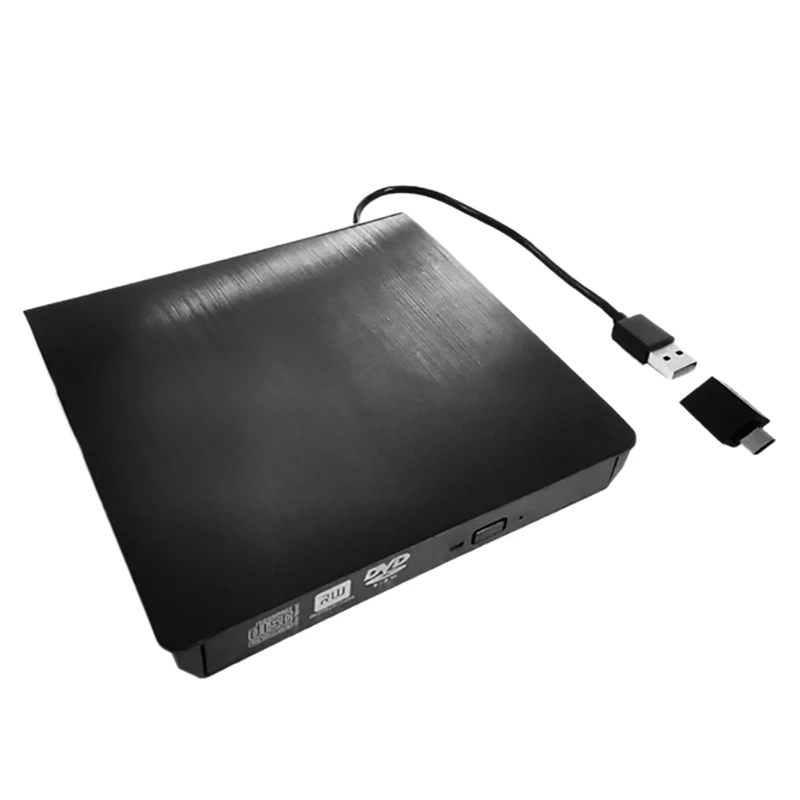 

Внешний CD DVD-привод USB 8/7 + Type-C DVD-плеер CD DVD-рекордер для ноутбука MAC IMAC Win 10/XP PC