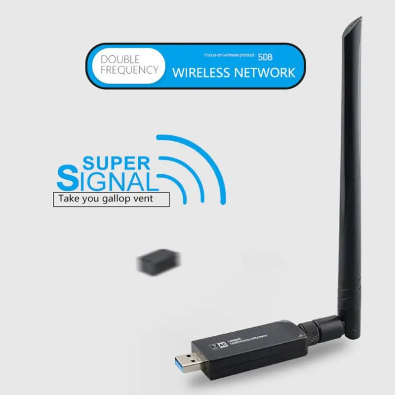 

2020 New 2.4G WIFI USB Lan Adapter High Gain Antenna 300Mbps Wireless Receiver Net-work Card for Windows Linux Systems