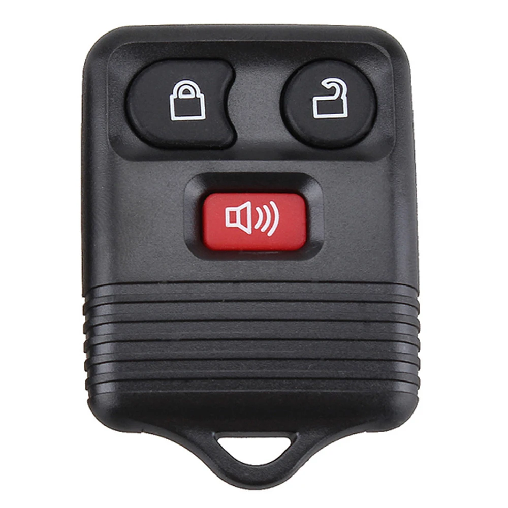 

1Piece Black ABS Portable Keyless Entry Cover Replacement 3 Button Remote Control Key Fob Shell Case Car Accessories Universal