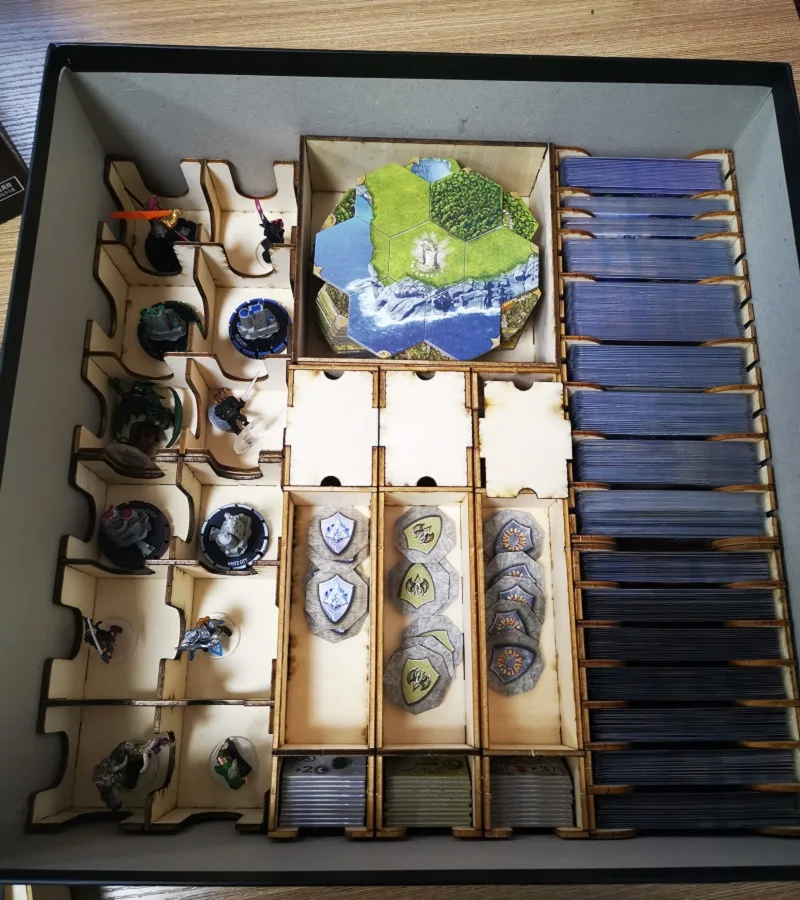 Органайзер для хранения сломанных маркеров деревянный ящик компактная коробка