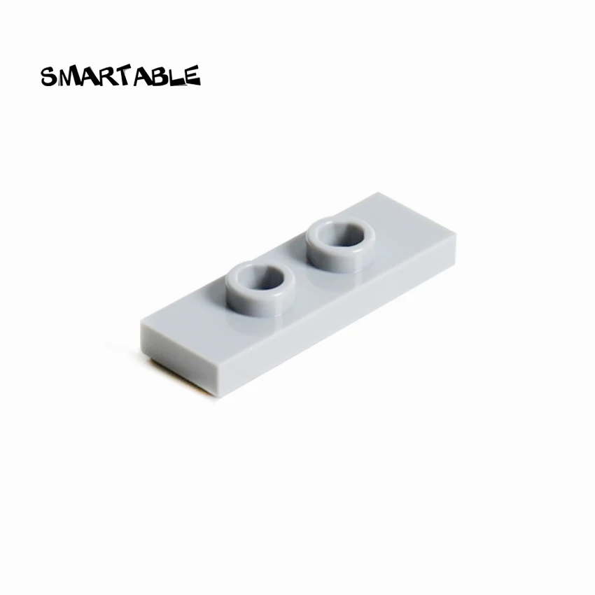 Smartable пластина специальная 1x3 с двумя клепками строительные блоки кирпич Мпц