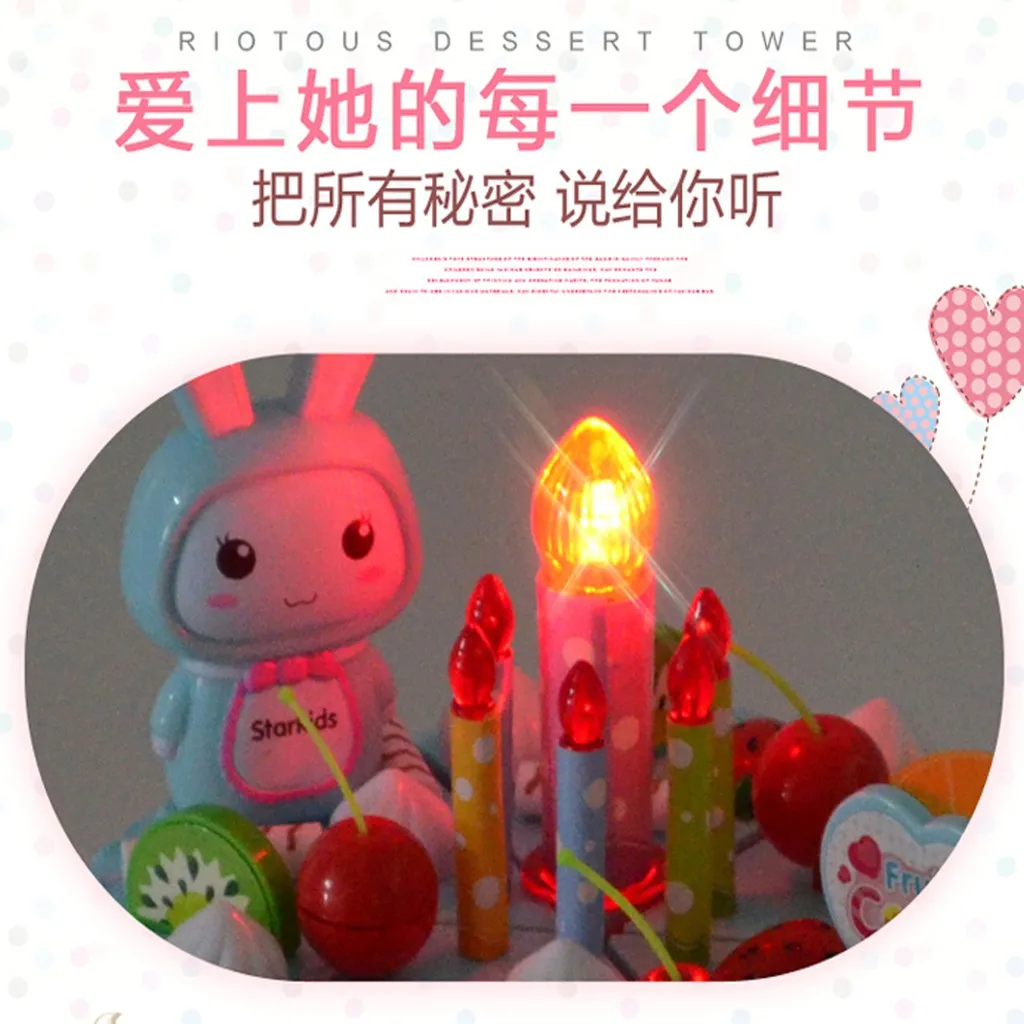 Новые DIY ролевые игры фруктовая резка торт на день рождения кухня еда игрушки Cocina