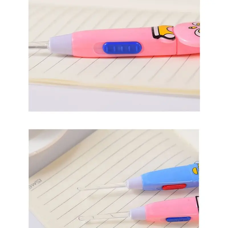 

Cartoon Owl Luminous Earpick LED Light Ear Cleaning Spoon Baby Earwax Removing Safe Tool Kids Nursing Care K1MA