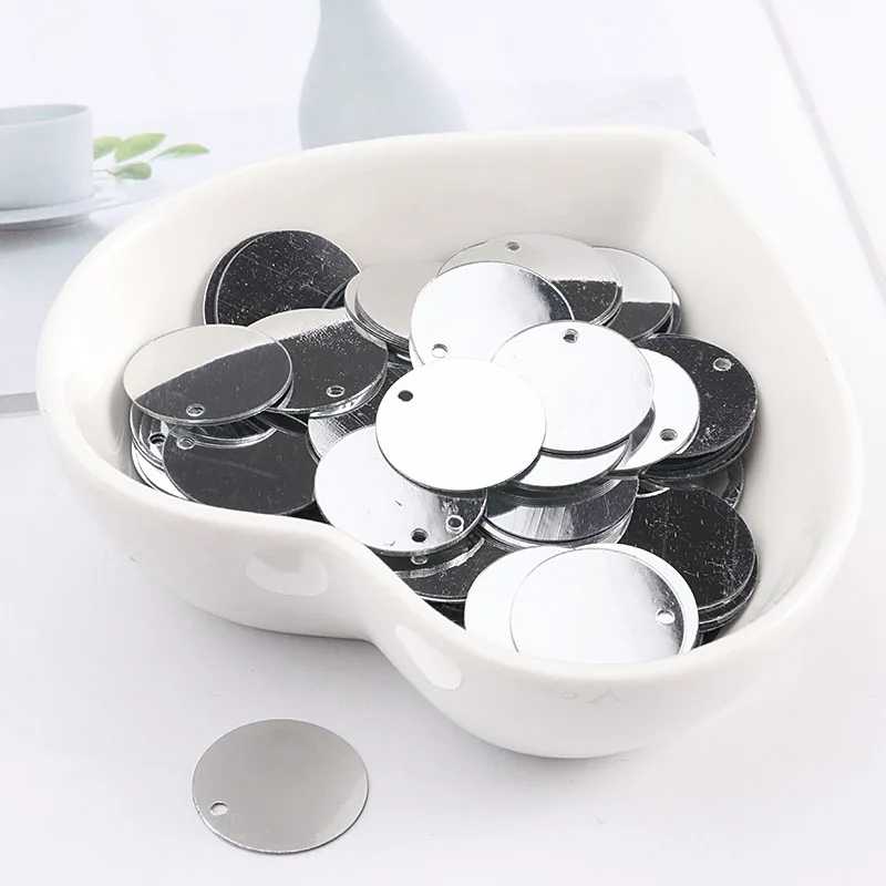 200 шт./лот размер 12 мм блесток плоские круглые лазерной пайетками Швейные Свадьба