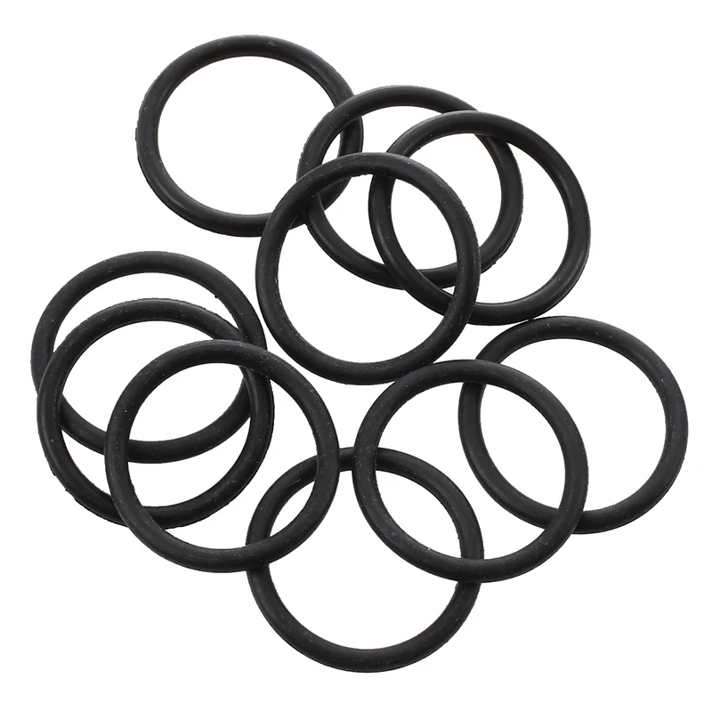 10 шт. черное резиновое уплотнительное кольцо уплотнительная прокладка шайбы 25 мм