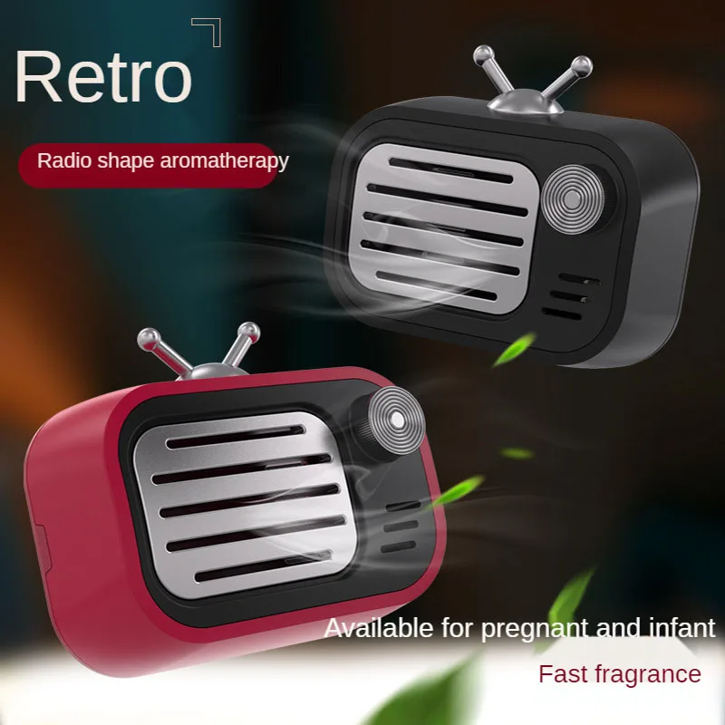 

Car Air Freshener Creative Retro Radio Air outlet Car Aromatherapy perfume Clip Diffuser Auto Interior Accessory
