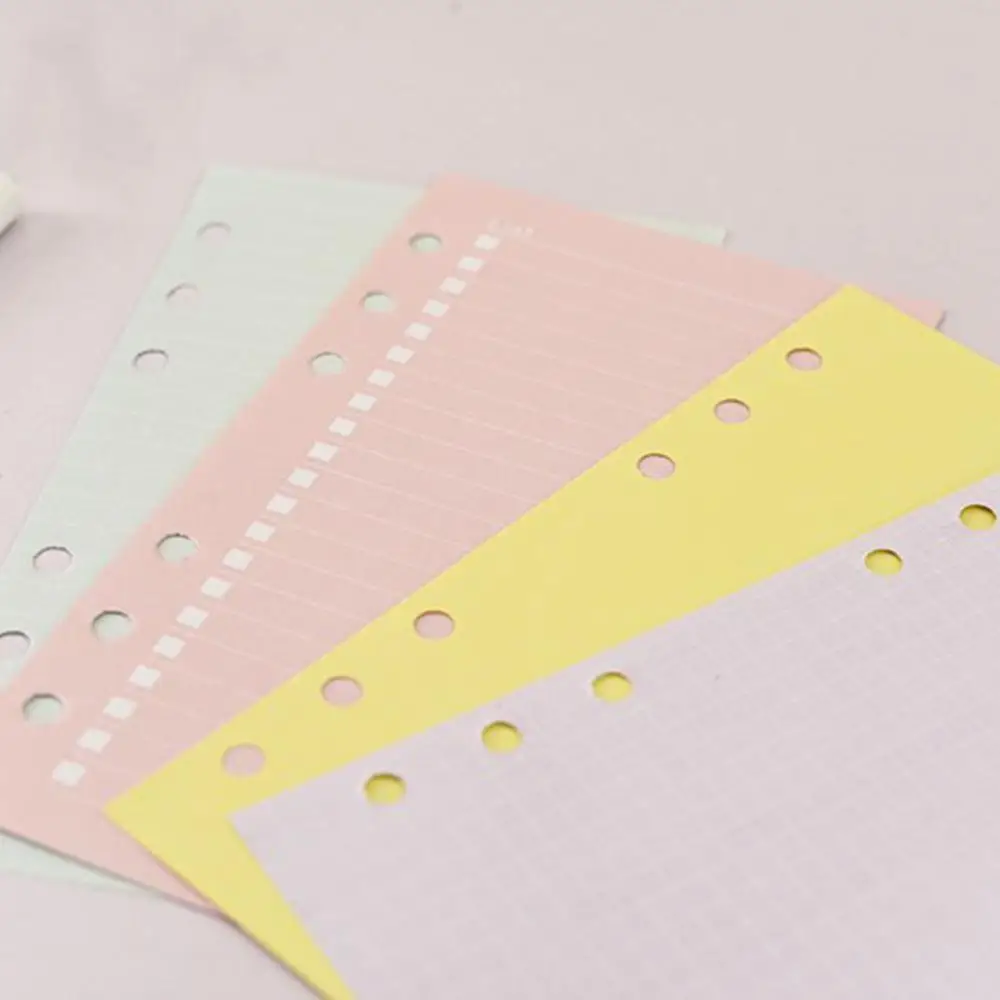 Отрывными листами Тетрадь Бумага пополнения связующего с потайными страницами