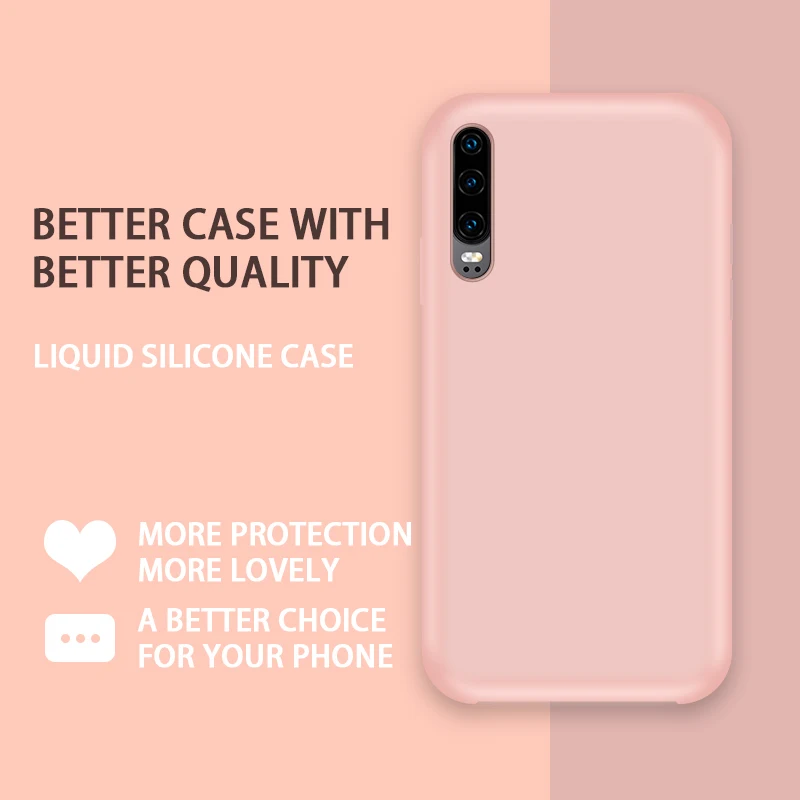 Жидкий силиконовый чехол для huawei P30 Lite, чехол, накладка из микрофибры, чехол для huawei P20 Lite P30 Pro mate 20 Lite Honor 20 10i