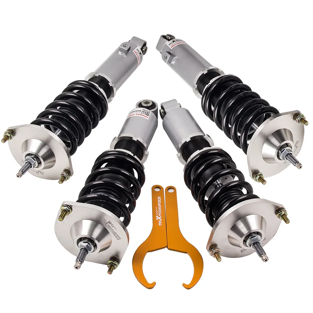 Демпфер Adj Coilover coiloверсия комплект для Mazda Miata MX5 90 05 NA6C NA8C серый NA NB 1990 1998 24 варианта