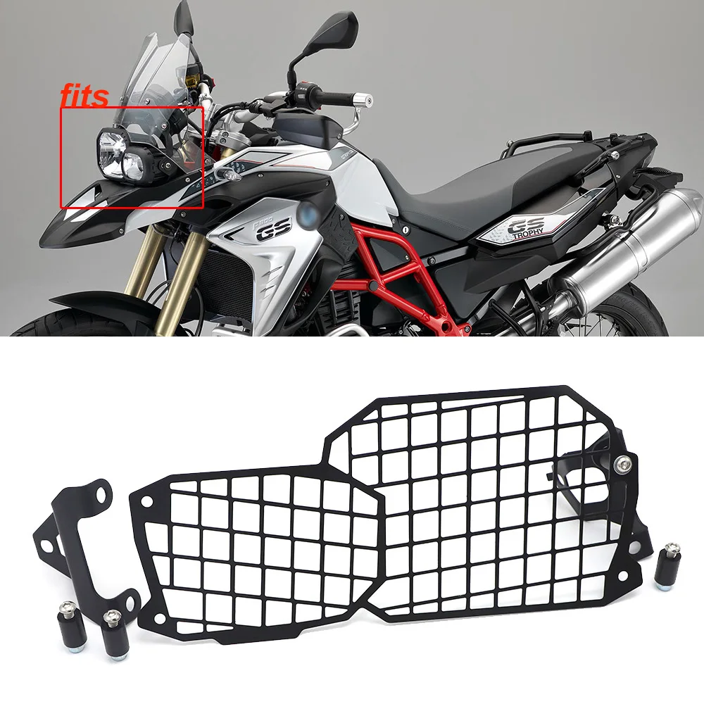 F700 F800 F650 GS Front Headlight Guard Cover Lens Head Light Lamp Protector For BMW F650GS F700GS F800GS ADV Motorcycle 08-2018 |