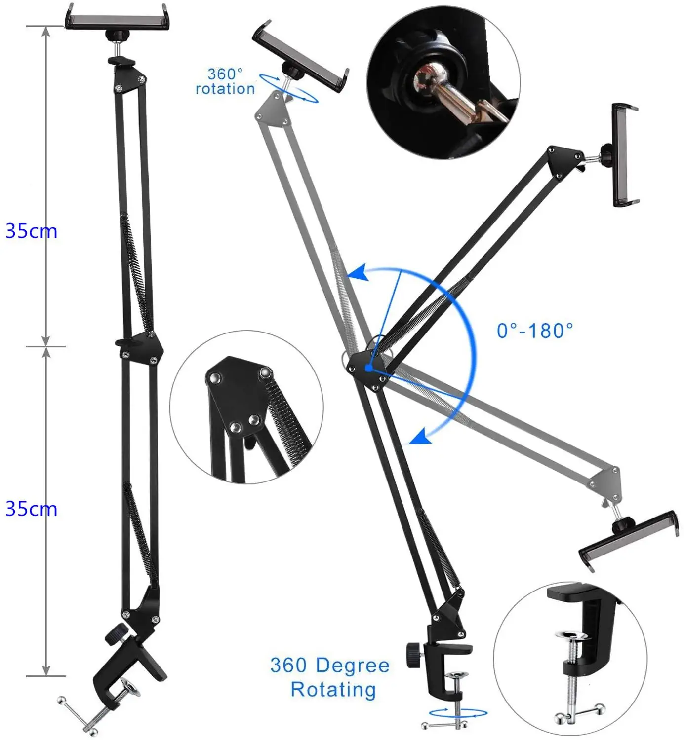 Держатель для мобильного телефона держатель планшета с регулируемой прочной