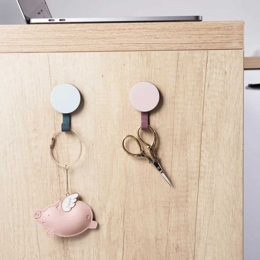 

8PCS Nordic ABS Coat Hooks Mounted Wall Key Holder Waterproof Clothes Hanger Home Decoration Kitchen Bathroom Tool JJJSN11420