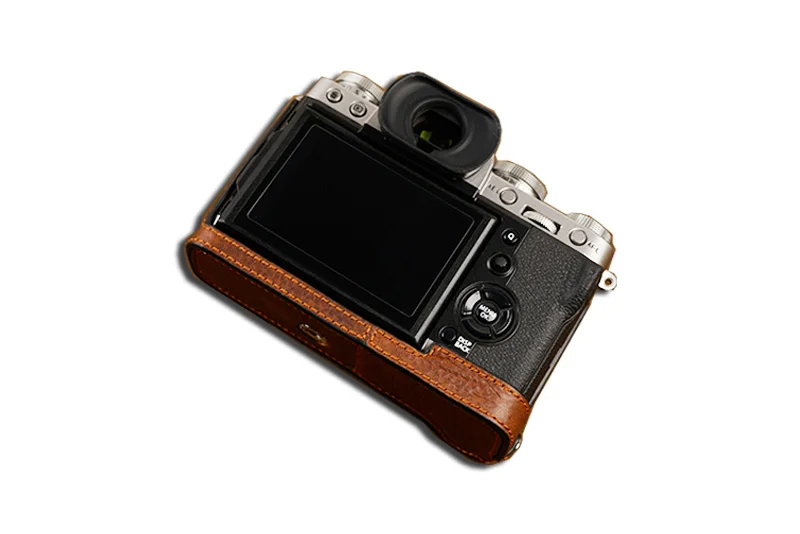 Чехол для камеры из натуральной кожи полубоди Fujifilm XT3 сумка Fuji ручная работа