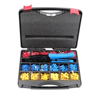 crimping pliers terminals electrical clamp suitcase set cable wire connector insulated terminal ratcheting crimping tool kit