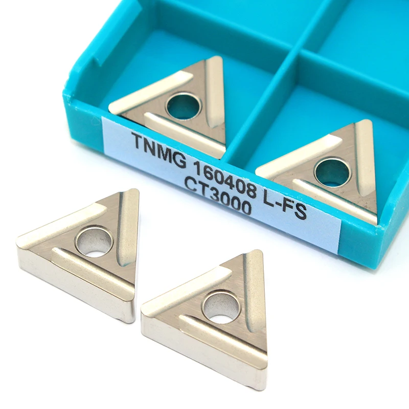 Резец TNMG160408 L FS CT3000, твердосплавные вставки с лезвием из керамики, резец для токарного станка с ЧПУ, TNMG 160408, режущий инструмент с ЧПУ (art.: 3a35d75601a) - 3a35d75601a