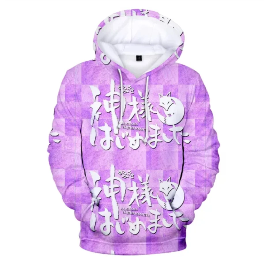 

Peculiar Kamisama Love Hoodie 3D Anime Men/women Hoodies Sweatshirts Streetwear Boys/girls long Sleeve Kamisama Kiss Outwear