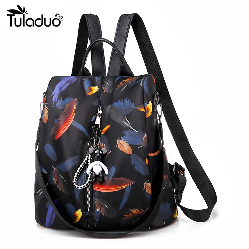 Высокое качество водонепроницаемый Оксфорд женский рюкзак модный