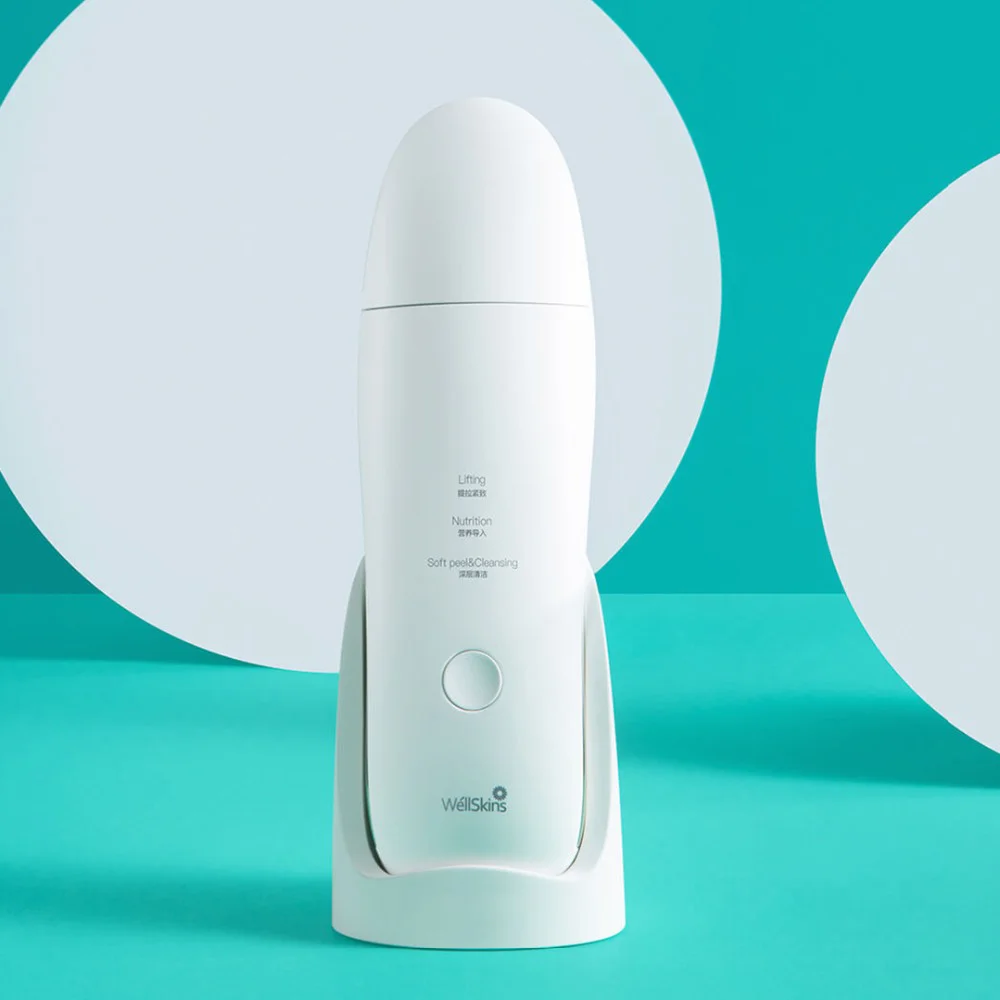 Xiaomi Wellskins ультразвуковой скруббер для лица удаления черных точек глубокой