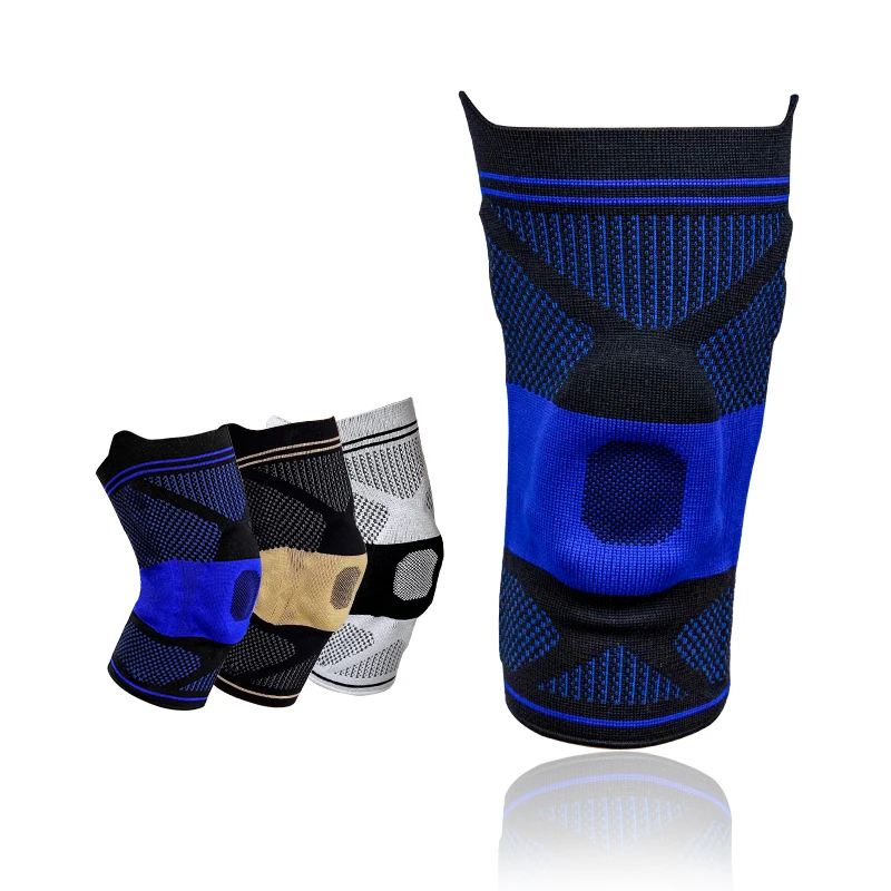 

Технология сращивания плоских вязальных машин, высококачественный наколенник, воздухопроницаемость и поглощение пота, наколенник для упр...