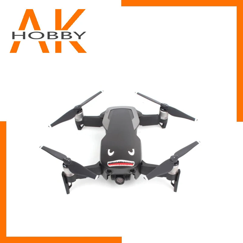 Наклейки 3M наклейки с изображением лица акулы аксессуары сделай сам для DJI MAVIC 2 PRO
