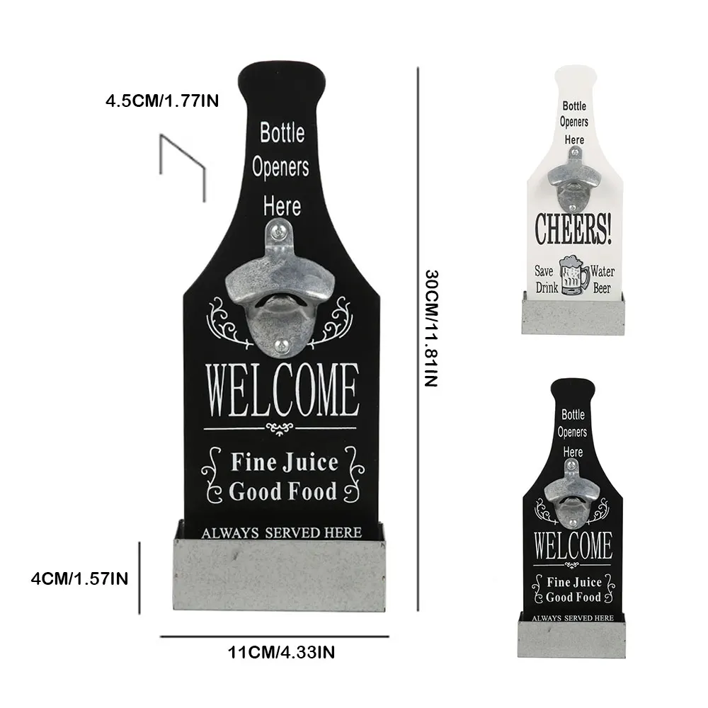 

1Pc Beer bottle opener creative storage box bar restaurant decoration bottle opener wall hangings bar sets Home Decoration
