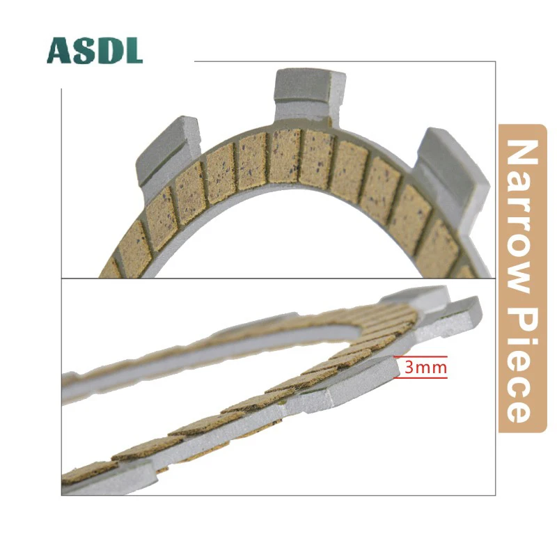 

Motorcycle Paper Based Friction Clutch Plate Kit for SUZUKI DR250 DR250S GN250 GN250E RM250 GZ250 Marauder 250 TU250 VL250 GW250
