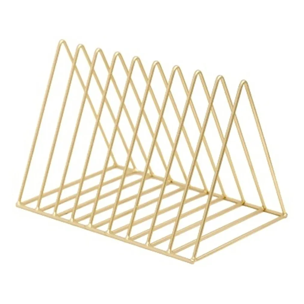 Современный упрощенный геометрический стеллаж для газет книжный журнал