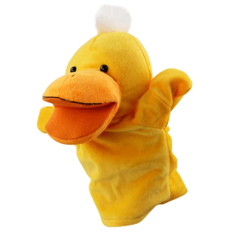 Кукольная ручная кукла с милым мультяшным животным короткая плюшевая детская