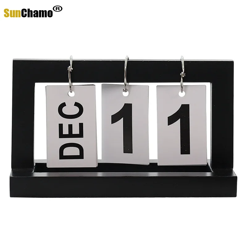 Северная Европа лаконичная страница календарь на Адвент деревянное настольное