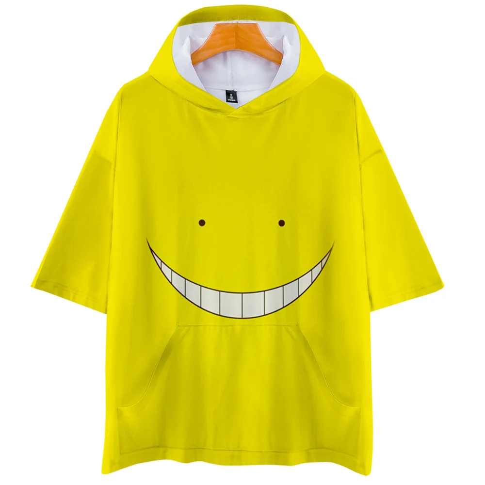 

Новинка 2021, 3D толстовки, футболка, класс убийц, Ansatsu Kyoushitsu, летние модные мужские/женские мягкие Пуловеры в стиле Харадзюку, топы