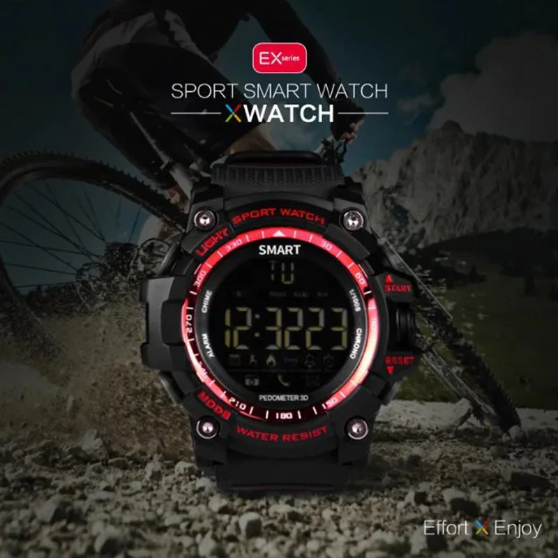 Бренд светодио дный цифровой секундомер спортивные часы Для мужчин