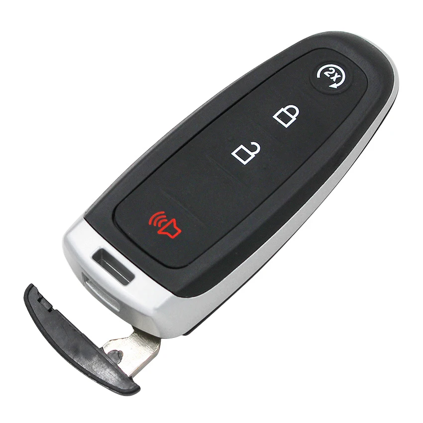 4-кнопочный смарт-брелок дистанционного запуска дистанционный смарт-ключ для Ford