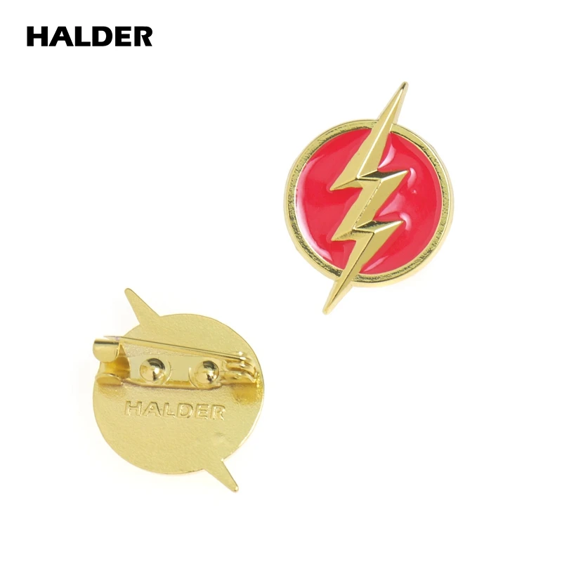 BR0057 HALDER The Flash капитан Марвел модные ювелирные изделия Броши Булавки на лацкан сумка значок для рюкзака аксессуар подарок украшение одежды