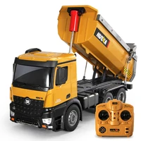 huina 1573 mini dumper dump truck international truck radio control rc metal 114 engineering rc construction vehicles off road