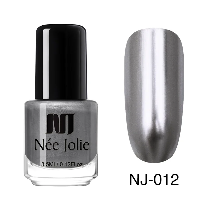 NJMR-012 NEE JOLIE 8 мл Лак для ногтей чистая серия лак для ногтей Блестящий зеркальный матовый эффект лак для ногтей 66 цветов - Цвет: NJMR-012