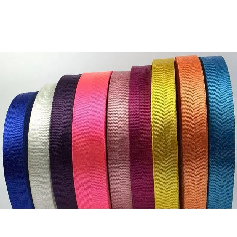 

Top 2 Yards 1.5"38mm High Quality Color Strap Nylon Webbing Herringbone Pattern Knapsack Strapping Sewing Bag Belt Accessories