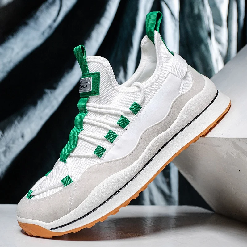 

Новинка весна-лето 2021, модная обувь, дышащая спортивная обувь, сетчатая повседневная обувь, легкая обувь