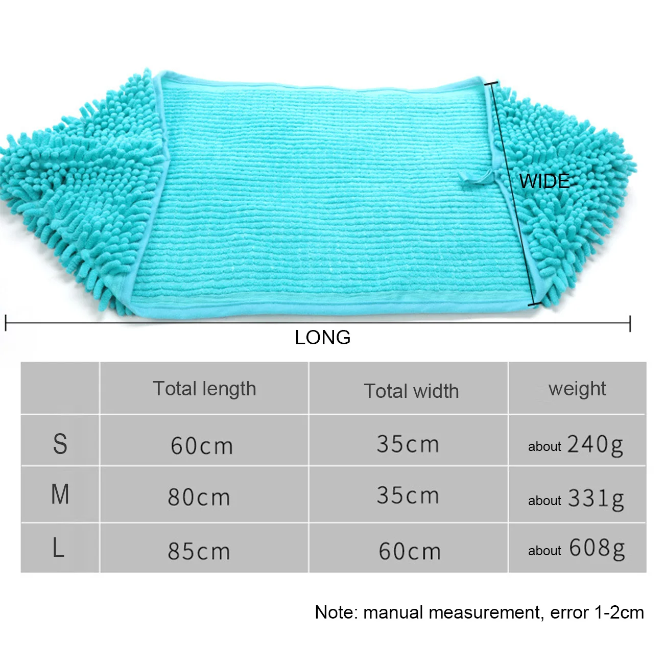 

Quick Dry Ultra Absorbent Pet Bath Towels With Hand Pockets Washable Clean Dog Towel It's very thick and absorbent comfortable