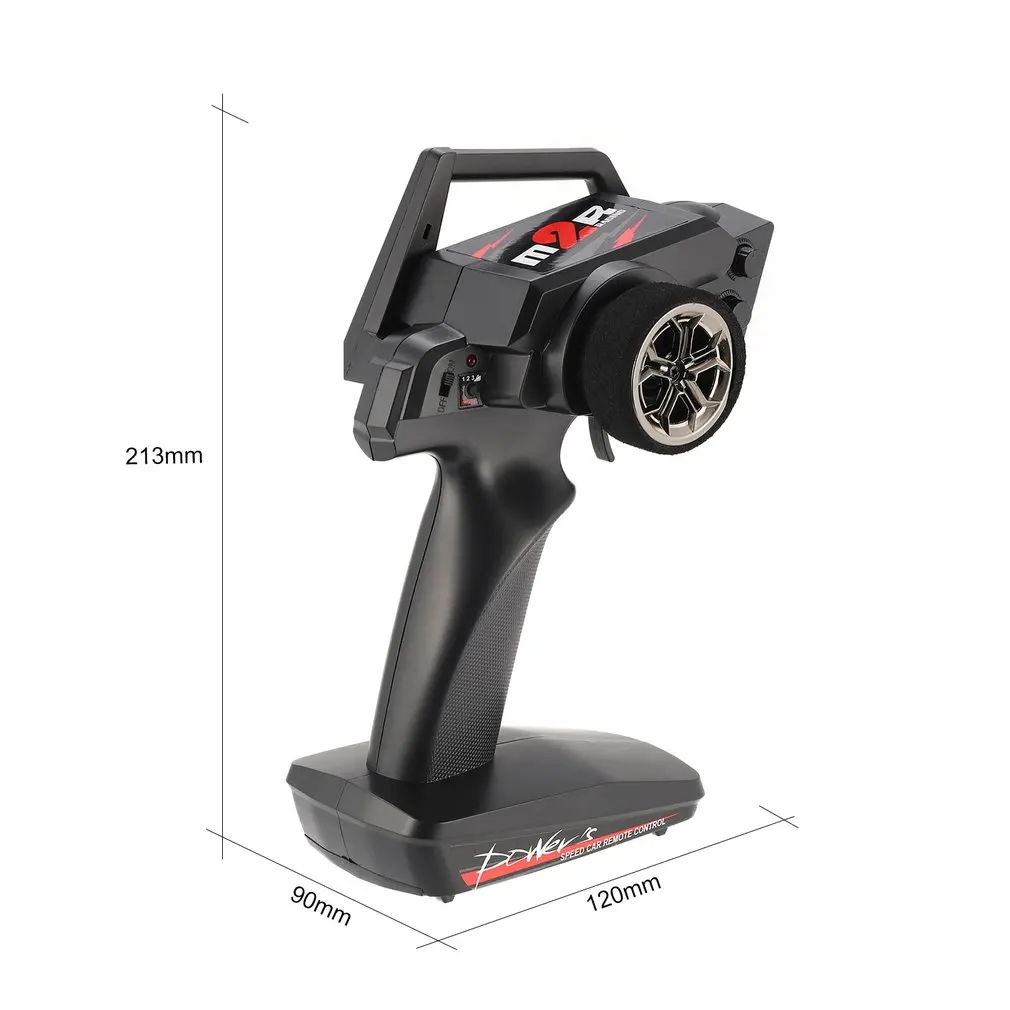 2.4Г 2CH передатчик пульт дистанционного управления радио запасные части для RC автомобиля 1/12 Wltoys 12429 4WD Краулер праворукий режим.