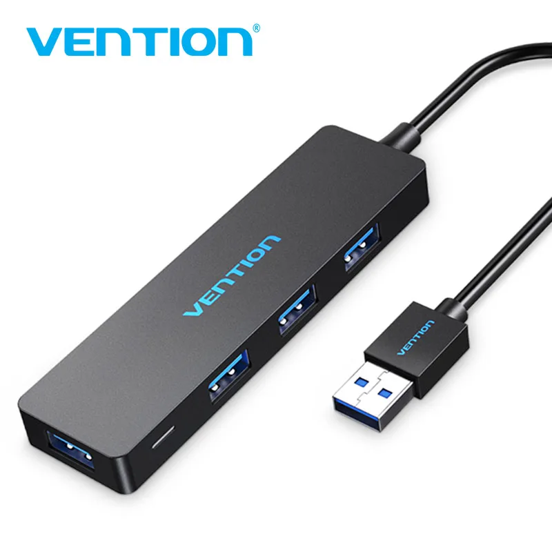 Высокоскоростной 4 портовый концентратор USB 2 0 Vention usb порт 3 разветвитель OTG для Apple