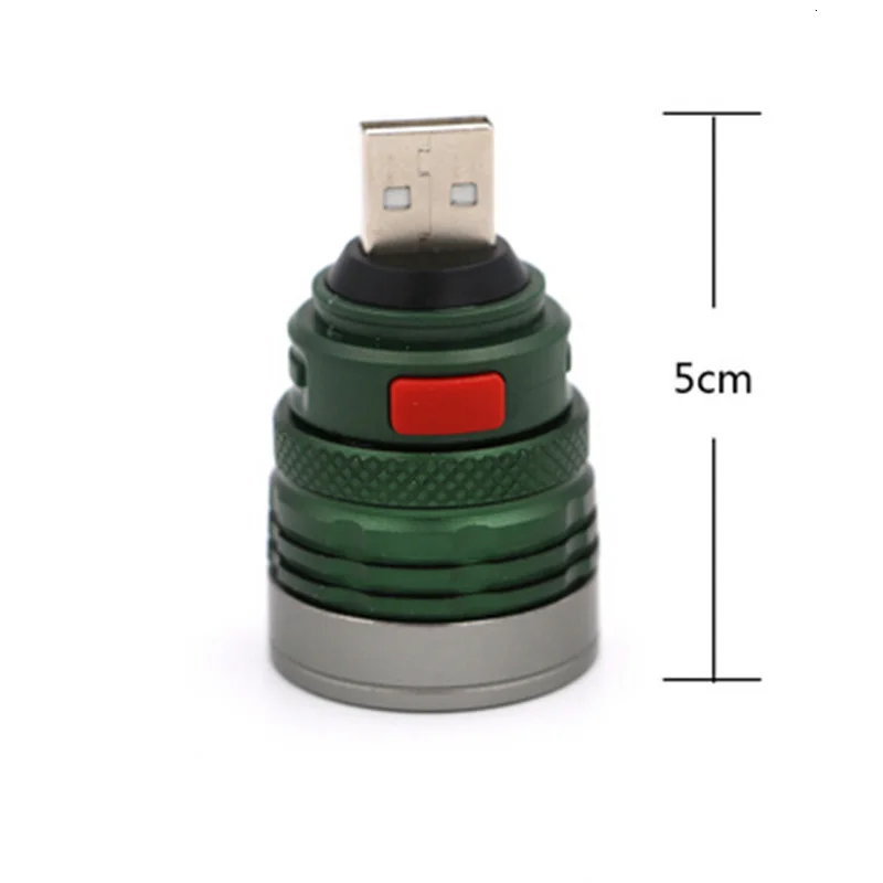 Новый мини-флеш-светильник USB портативный фонарь с зарядкой компьютерный