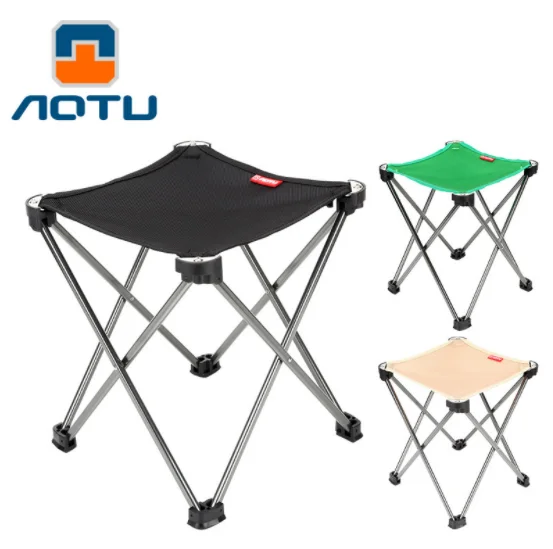 Складной стул для кемпинга портативный дорожный Сверхлегкий сверхтвердый с