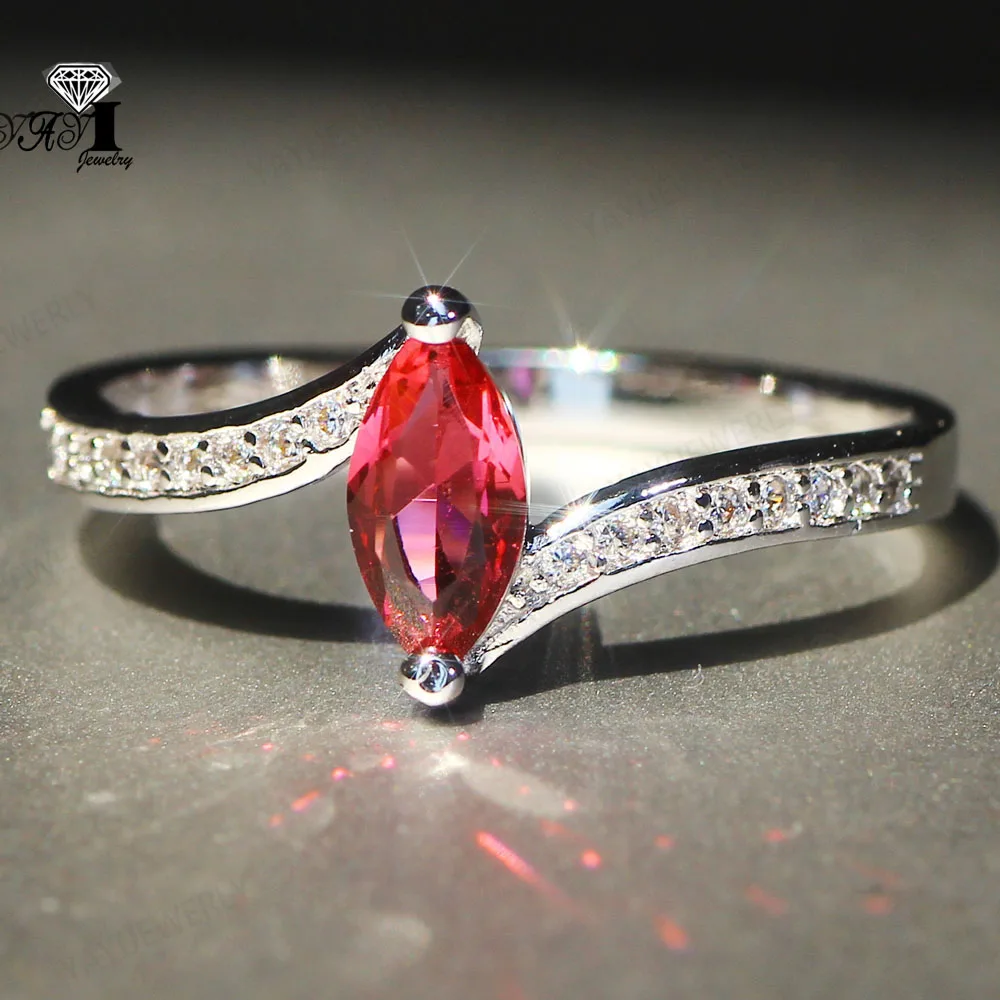 Ювелирные изделия YaYI Принцесса Cut 4 3 CT Голубой Циркон Серебро Цвет обручальные